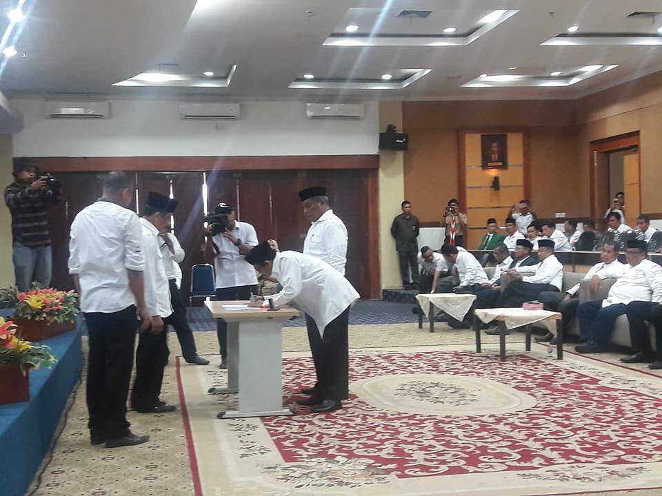 Gambar Drs Alwan Suban Resmi Emban Amanah Sebagai Kepala Biro AUPK